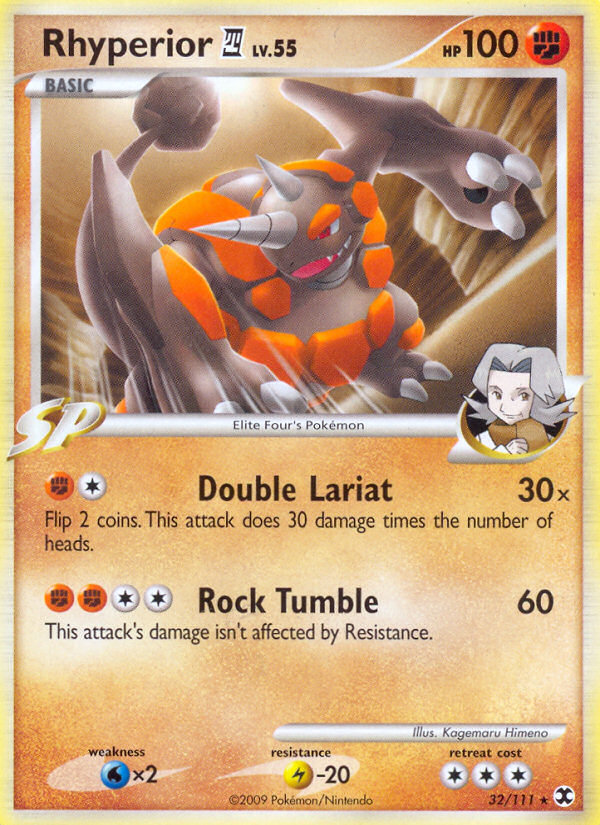 Rising Rivals Rhyperior 4 #32/111